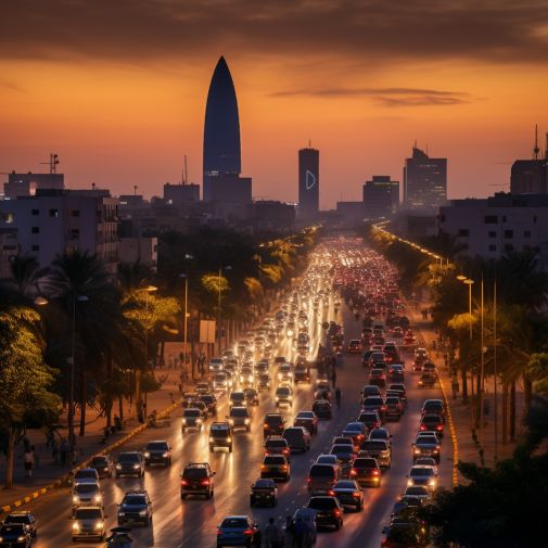 Vibrant Nightlife in Saudi Arabia